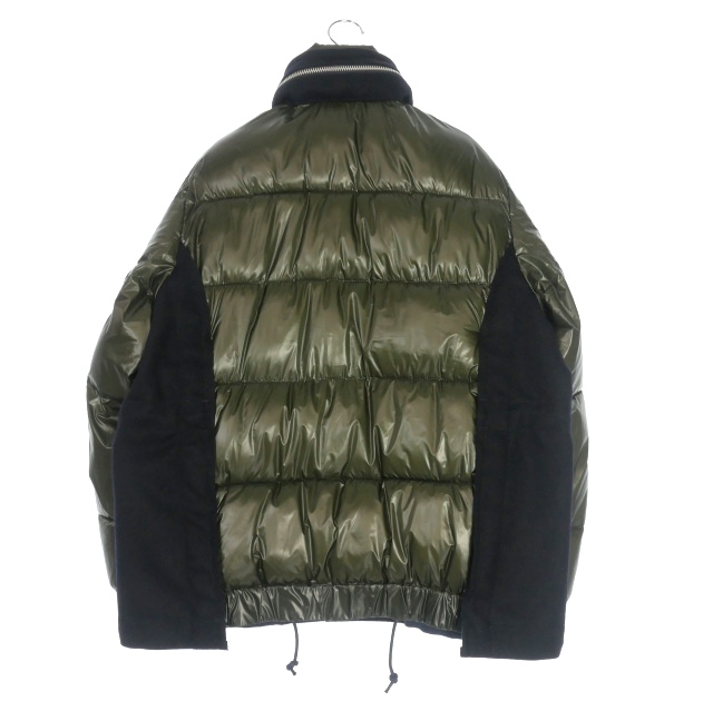 sacai 心斎橋 PARCO オープン記念 ミリタリー パファージャケット sacai“メルトン×パファー”ジャケット＆ポーターとのコラボバッグ