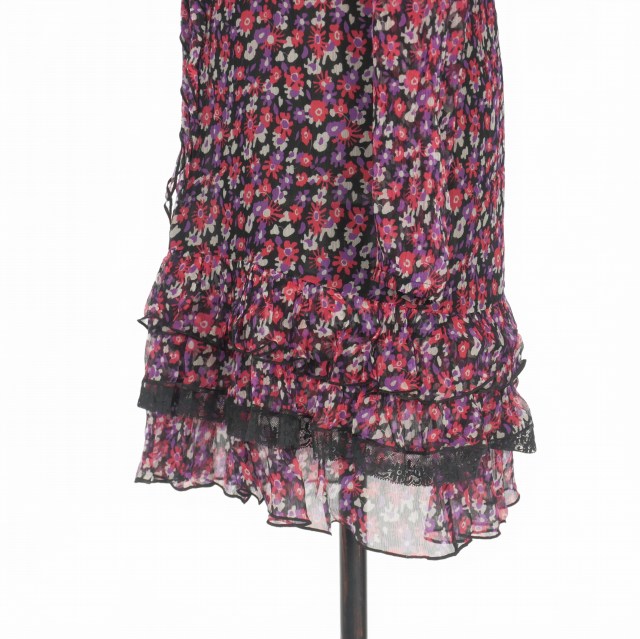 ディースクエアード DSQUARED2 23AW シルク 花柄 リボンタイ  