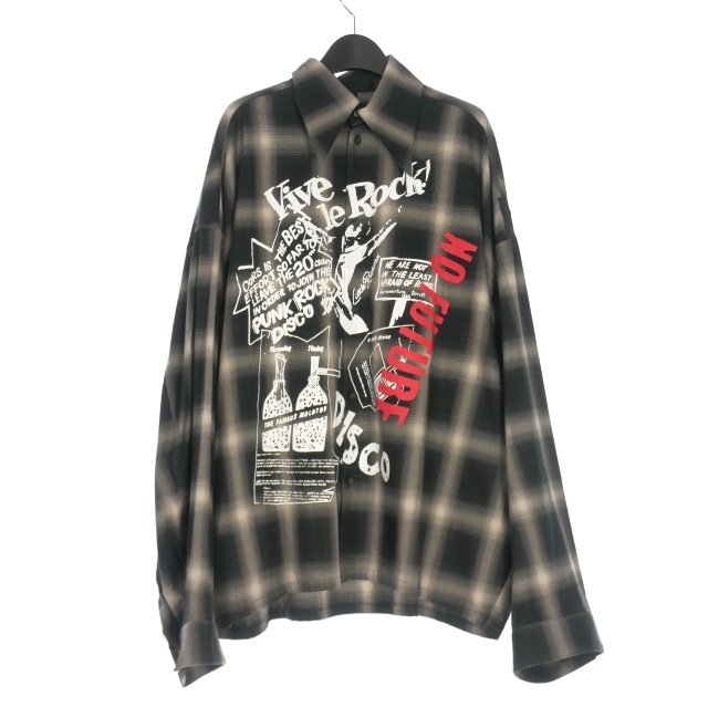 未使用品 キディル KIDILL 25AW SEDITIONARIES PULLOVER KNIT プリント 