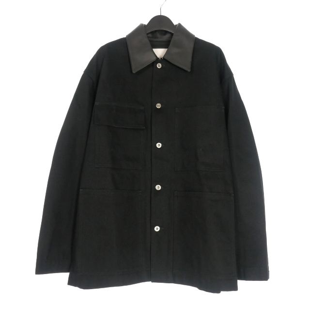 未使用品 ジルサンダー JIL SANDER 25SS BOXY FIT DENIM CHORE JACKET 