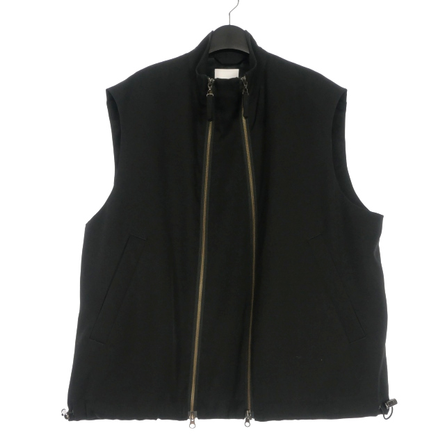 ウジョー Ujoh 22AW W Zip-up Vest ダブルジップアップベスト ジレ 2 
