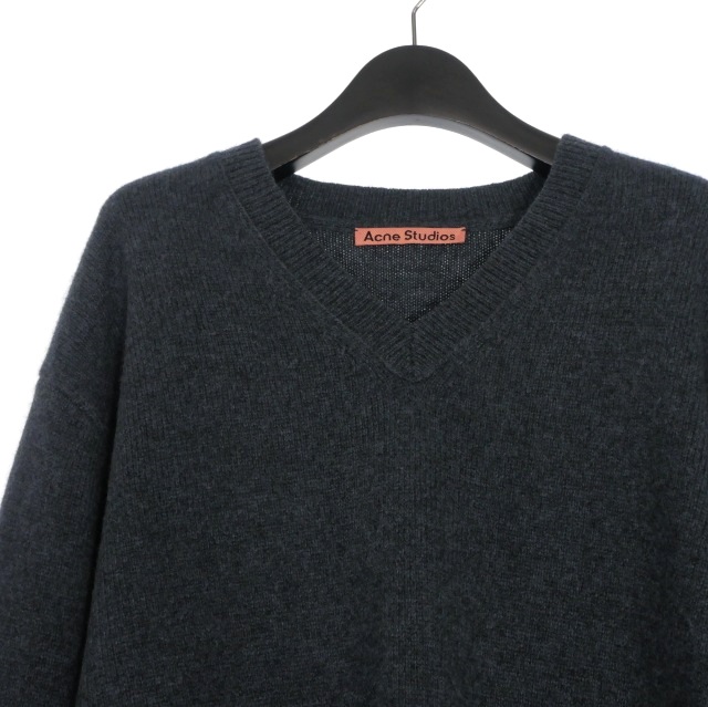 アクネ ストゥディオズ Acne Studios オーバーサイズ Vネック カシミヤ 