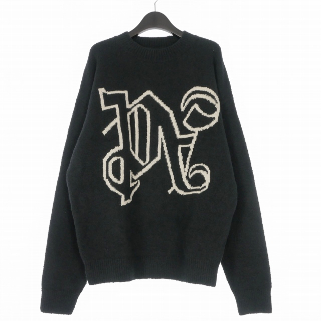 未使用品 パームエンジェルス PALM ANGELS 24AW Black Monogram 未使用品 パームエンジェルス PALM ANGELS 24AW Black Monogram