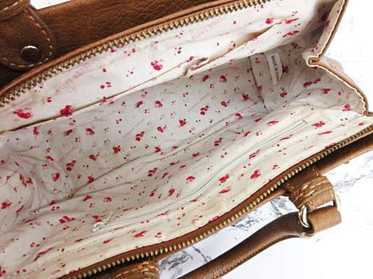 レベッカテイラー Rebecca Taylor ハンドバッグ ショルダーバッグ 2way リボン 花柄 パスケース付き 茶 ブラウン 中古 141 ベクトルパーク レベッカテイラー Rebecca Taylor ハンドバッグ ショルダーバッグ 2way リボン 花柄 パスケース付き 茶 ブラウン 中古 141 ベクトルパーク