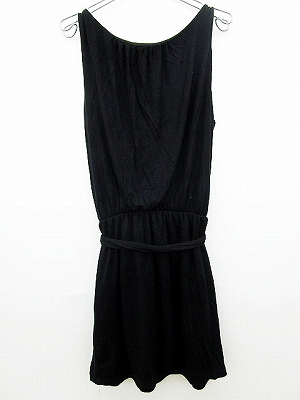 フォーエバー21 Forever21 ワンピース ノースリーブ 無地 シンプル M 黒 ブラック レディース 141 ベクトルパーク