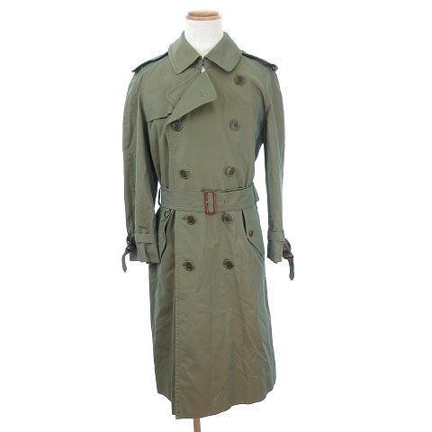 バーバリーズ Burberrys コート トレンチ 緑 グリーン K Fy0301