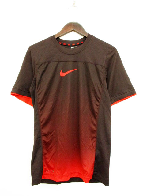 NIKE スポーツウェア Tシャツ M ブラック/オレンジ NIKE スポーツウェア Tシャツ M ブラック/オレンジ 楽天市場