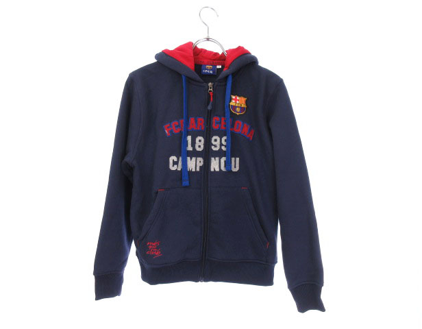 F.C.バルセロナ F.C.BARCELONA キッズ パーカー サッカー CAMPNOU