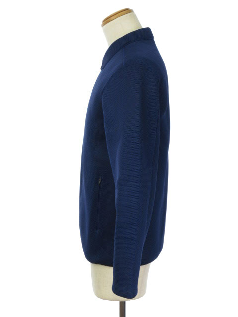 ミュウミュウ miumiu ジャケット メッシュ ジップアップ 46 青 ブルー 