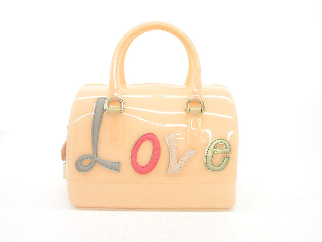 フルラ FURLA キャンディ CANDY LOVE バッグ ハンド ピンク /tk 