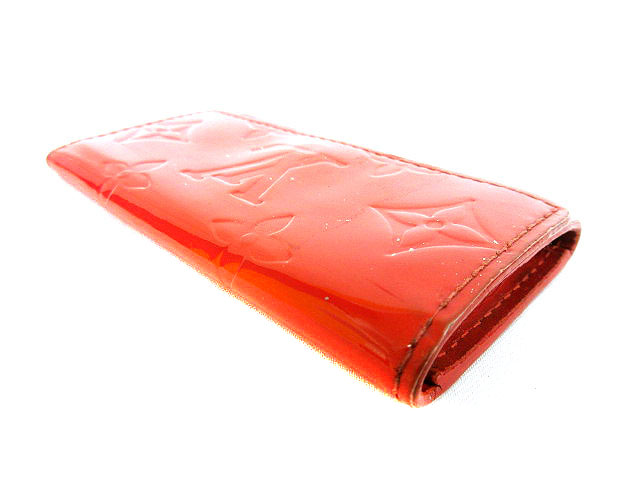 Louis Vuitton オレンジ 長財布、キーケース LOUIS VUITTON ルイヴィトン 二つ折り長財布 メンズ Wallet