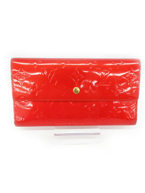 ルイヴィトン 三つ折り長財布 ヴェルニ ポルトトレゾール