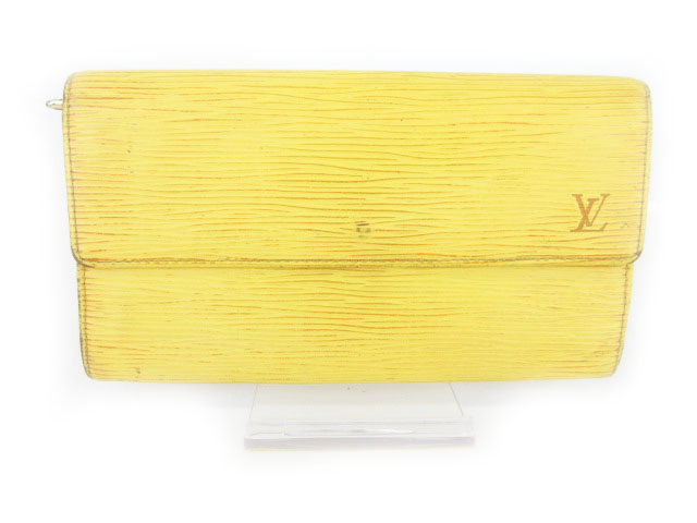 ルイヴィトン LOUIS VUITTON ポシェット ポルトモネ クレディ エピ 長  