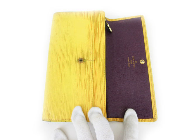 ルイヴィトン ポルトモネ クレディ エピ イエロー ポルトフォイユ サラ スリム ルイヴィトン ポルトモネ クレディ エピ イエロー