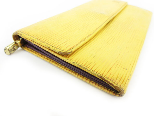 ルイヴィトン LOUIS VUITTON ポシェット ポルトモネ クレディ エピ 長