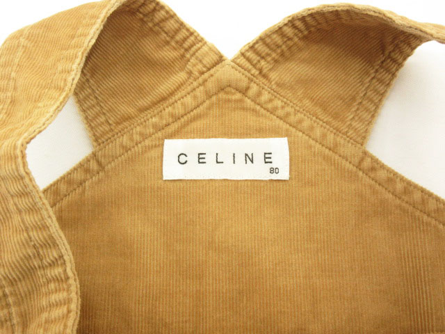 セリーヌ CELINE ベビー オーバーオール サロペット コーデュロイ 80