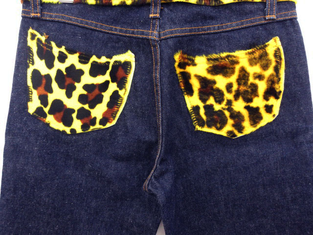 D&G ヒョウ柄ジーンズ 26/40 D&G ヒョウ柄ジーンズ 26/40