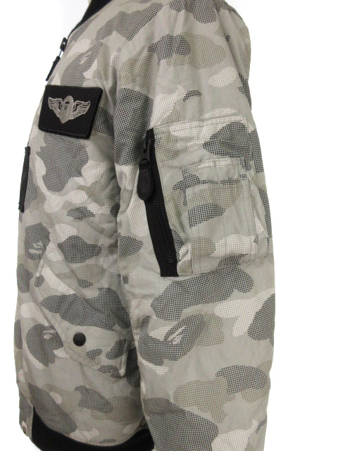 A BATHING APE MA-1ジャケット XL 迷彩 A BATHING APE MA-1ジャケット XL 迷彩