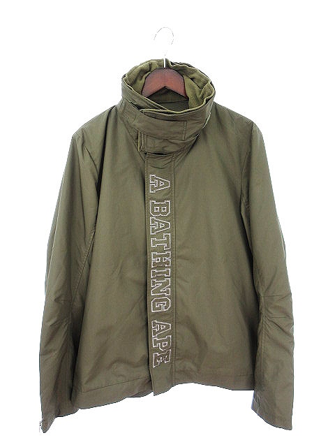 アベイシングエイプ A BATHING APE RESCUE ナイロンジャケット L 