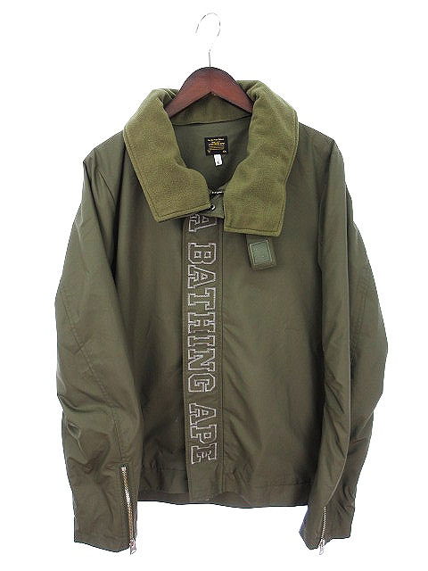 アベイシングエイプ A BATHING APE RESCUE ナイロンジャケット L 