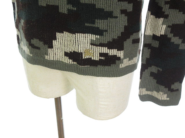 BURBERRY 迷彩ニット