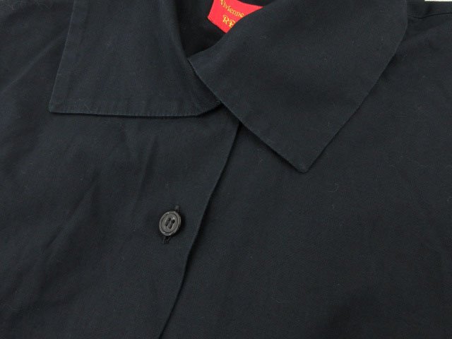 viviennewestwood RED LABEL 黒　シースルー長袖シャツ viviennewestwood RED LABEL 黒 シースルー長袖シャツ - メルカリ