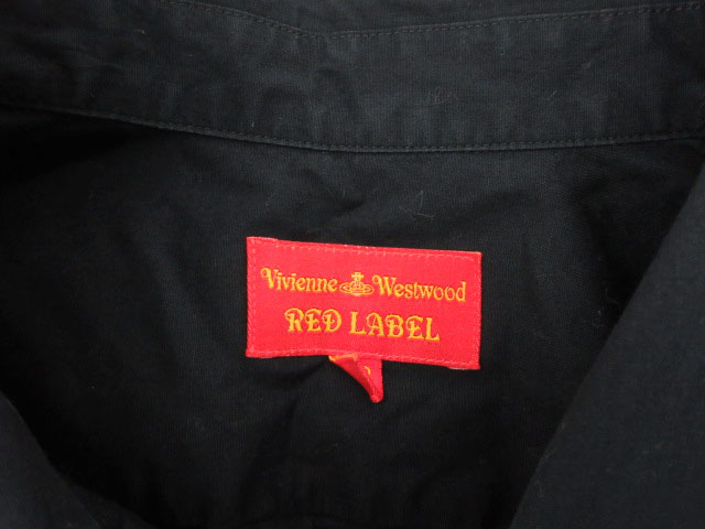 Vivienne Westwood RED LABEL 長袖シャツ 38 VivienneWestwood RED LABEL 長袖シャツ ブラウス 無地 - メルカリ