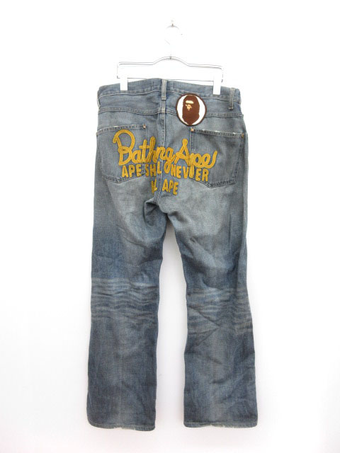 アベイシングエイプ A BATHING APE classics パンツ デニム ジーンズ  