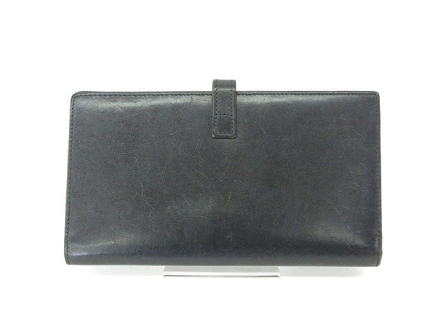 グッチ GUCCI ジャッキー 長財布 二つ折り レザー 黒 ブラック /kt