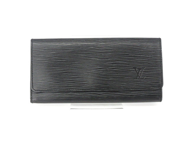 ルイヴィトン LOUIS VUITTON Malletier エピ 長財布 札入れ 二つ折り 