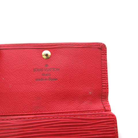 ルイヴィトン LOUIS VUITTON ミュルティクレ4 エピ キーケース 4