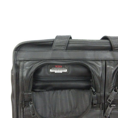 美品 TUMI トゥミ ビジネス ブリーフケース レザー 96141DH トゥミ TUMI エクスパンダブル オーガナイザー コンピューター