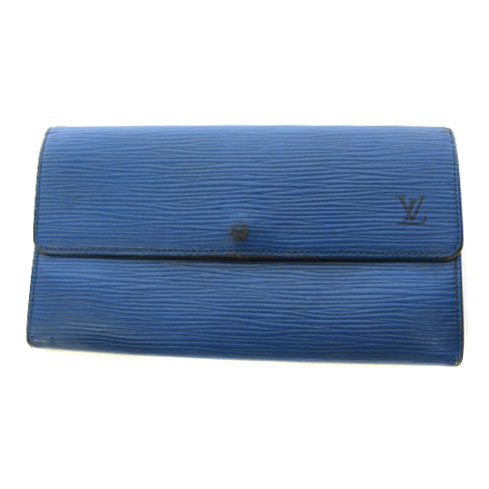 ルイヴィトン Louis Vuitton ポシェット ポルトモネクレディ エピ 長財布 青 ブルー M Ca キ32 5店 Hn0314 レディース 141 ベクトルパーク