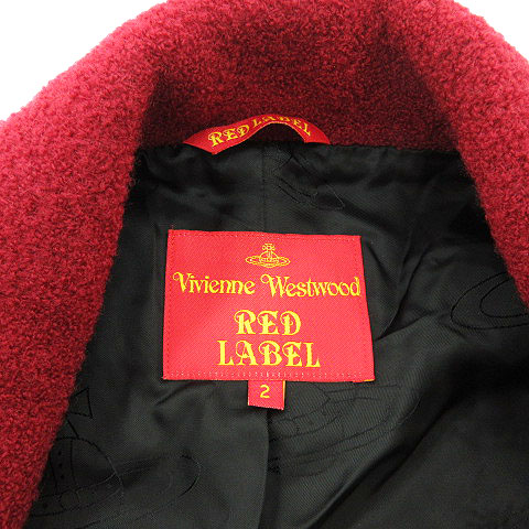 Vivienne Westwood 赤 ウール コート ヴィヴィアンウエストウッドレッドレーベル Vivienne Westwood