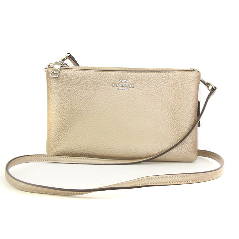 コーチ COACH レイラ クロスボディー ペブルドレザー バッグ 