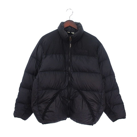 アディダス adidas ADVENTURE ジャケット ダウン M 黒 ブラック ☆S 
