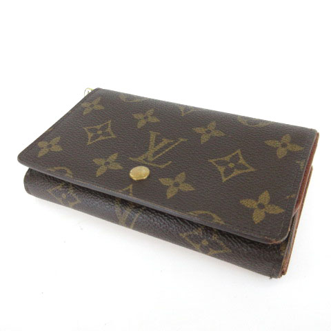 ルイヴィトン LOUIS VUITTON モノグラム ポルト モネビエトレゾール