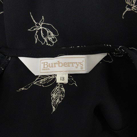 バーバリーズ Burberrys ワンピース ロング 花柄 シースルー