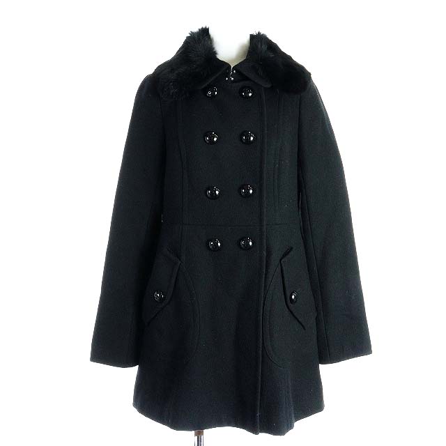 バーバリーブルーレーベル BURBERRY BLUE LABEL ロングコート ウール  