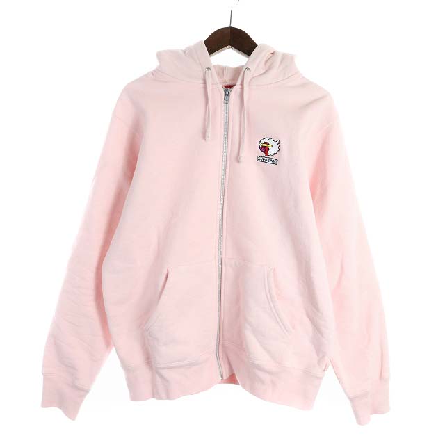 シュプリーム Supreme 17aw Gonz Ramm Zip Up Sweatshirt ジャケット パーカー コットン ジップアップ 長袖 M ピンク Yi35 メンズ 142 ベクトルパーク