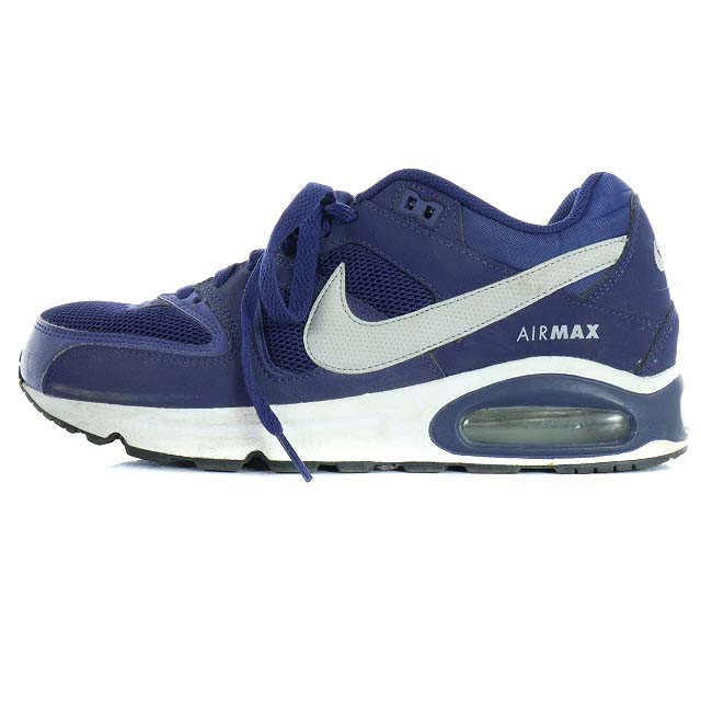 ナイキ Nike エアマックス コマンド Air Max Command スニーカー ローカット ロゴ メッシュ 27cm 青 ブルー 402 Yi31 D メンズ 142 ベクトルパーク