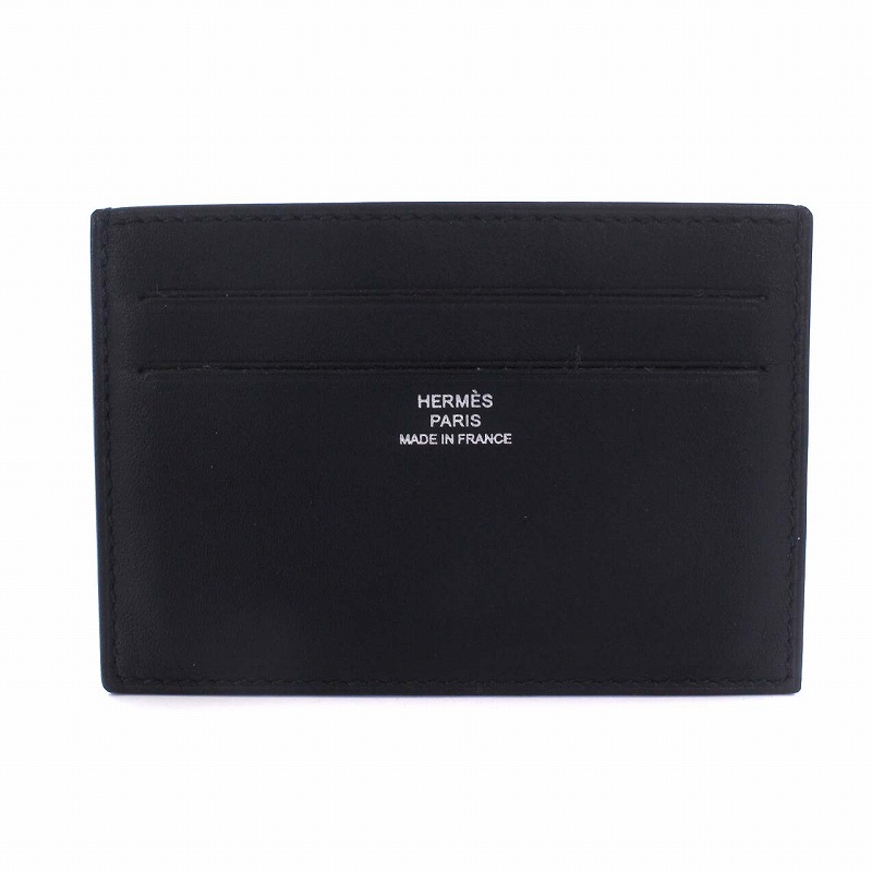 エルメス HERMES 2020年 シチズンツイル カードケース 名刺入れ レザー  