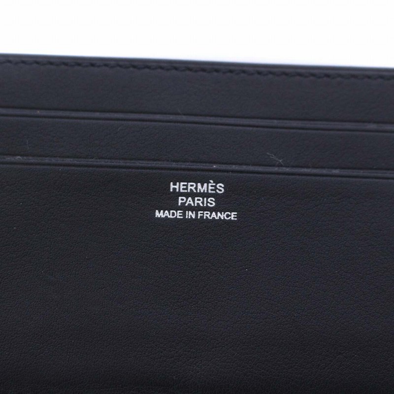 HERMES hermes エルメス シチズン ツイル ブラック カードケース（楽天  