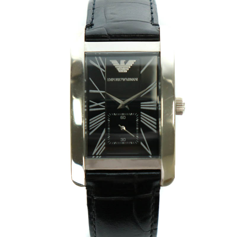 エンポリオアルマーニ EMPORIO ARMANI レクタンギュラ― スモセコ 