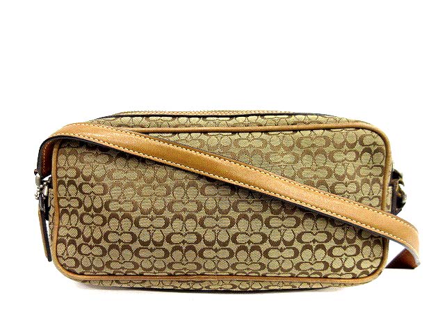 コーチ COACH バック ショルダー ミニ シグネチャー ベージュ D3J-6341 