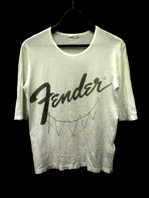 ラッドミュージシャン LAD MUSICIAN Tシャツ カットソー 七分袖 ロゴ 