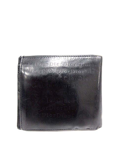 Dior ブラック 二つ折り財布 クリスチャンディオール 2つ折り財布
