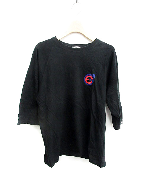 グッドイナフ GOODENOUGH Tシャツ カットソー ラグランスリーブ 七分袖 