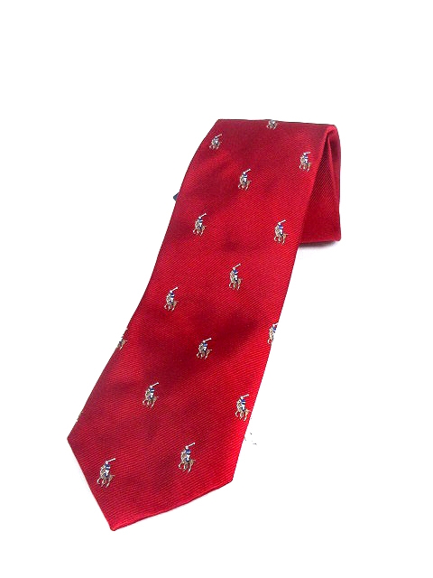 未使用品 ポロ ラルフローレン POLO RALPH LAUREN ネクタイ シルク 