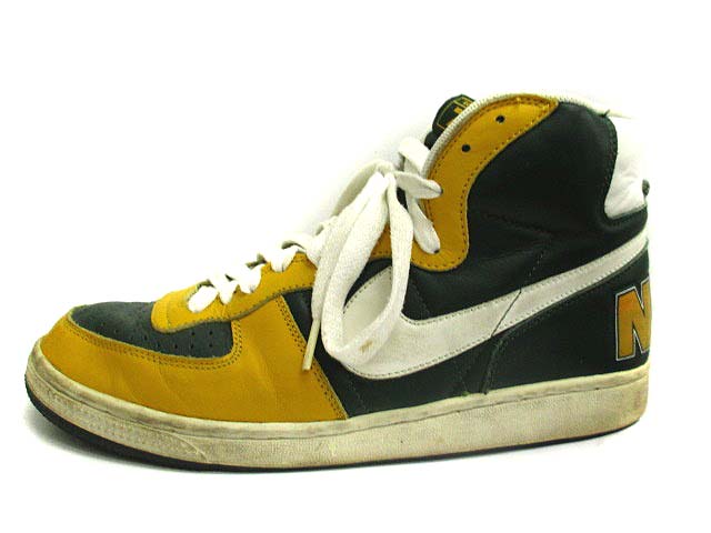 ナイキ Nike シューズ スニーカー ハイカット Terminator Hi 041 28 緑 黄 Yo22 D メンズ 142 ベクトルパーク